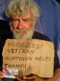 Homeless vet